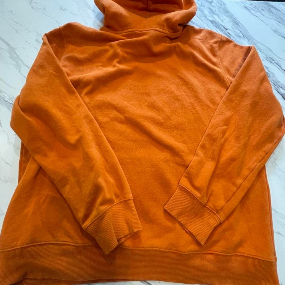 The North Face Hoodie Mens XL Orange Bear Mountain Graphic Pullover Gorpcore - Picture 7 of 8